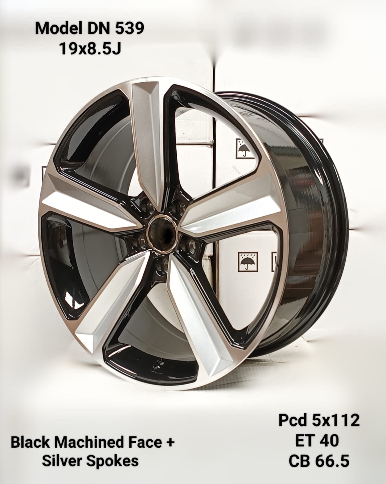 19” AS-DN-539 ( 5x112 ) black - Autostyling Klerksdorp