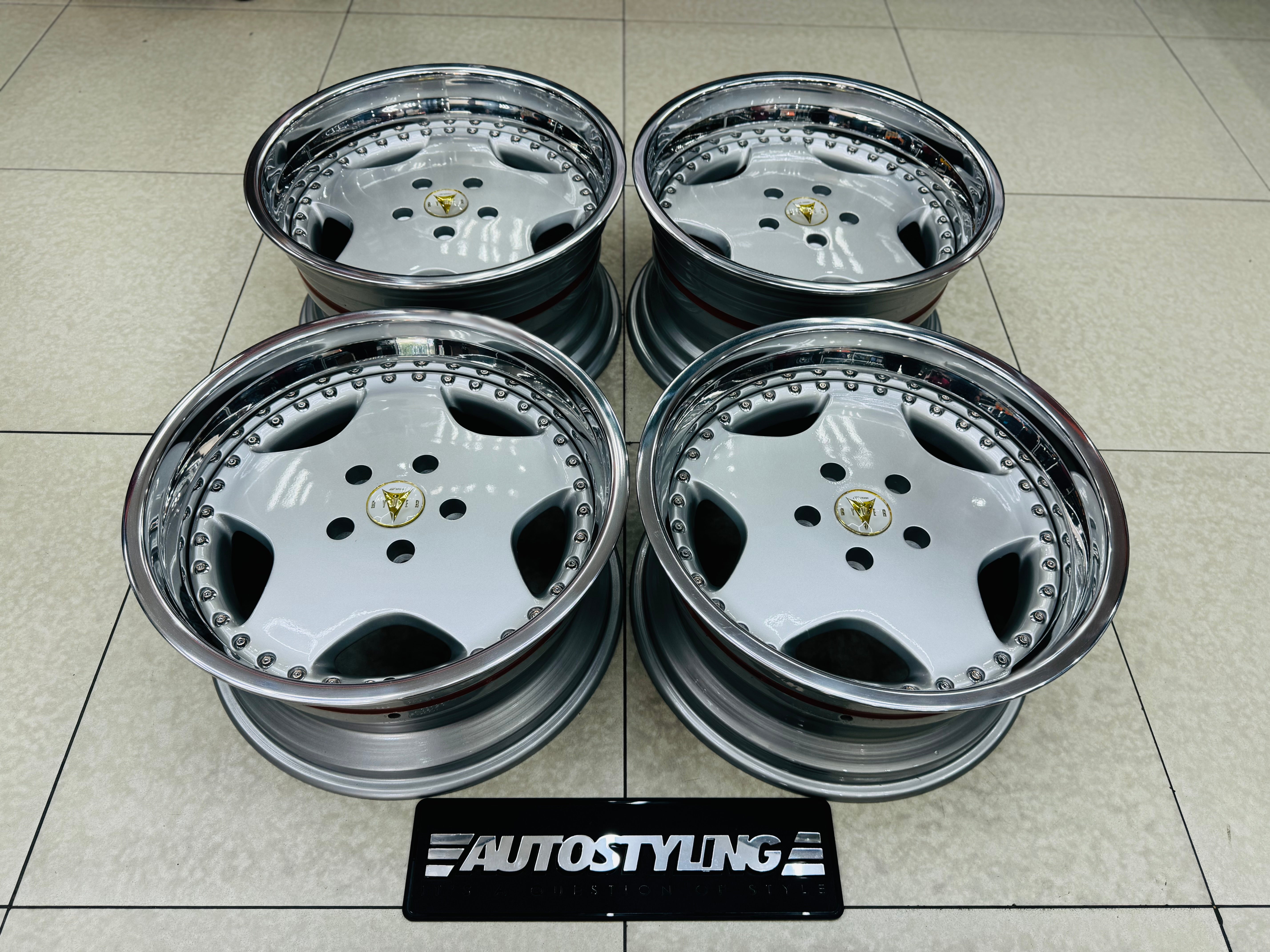 Split 8 Rims 18” WORK RYVER 3 pce split wheels 5x120 pcd – Autostyling Klerksdorp