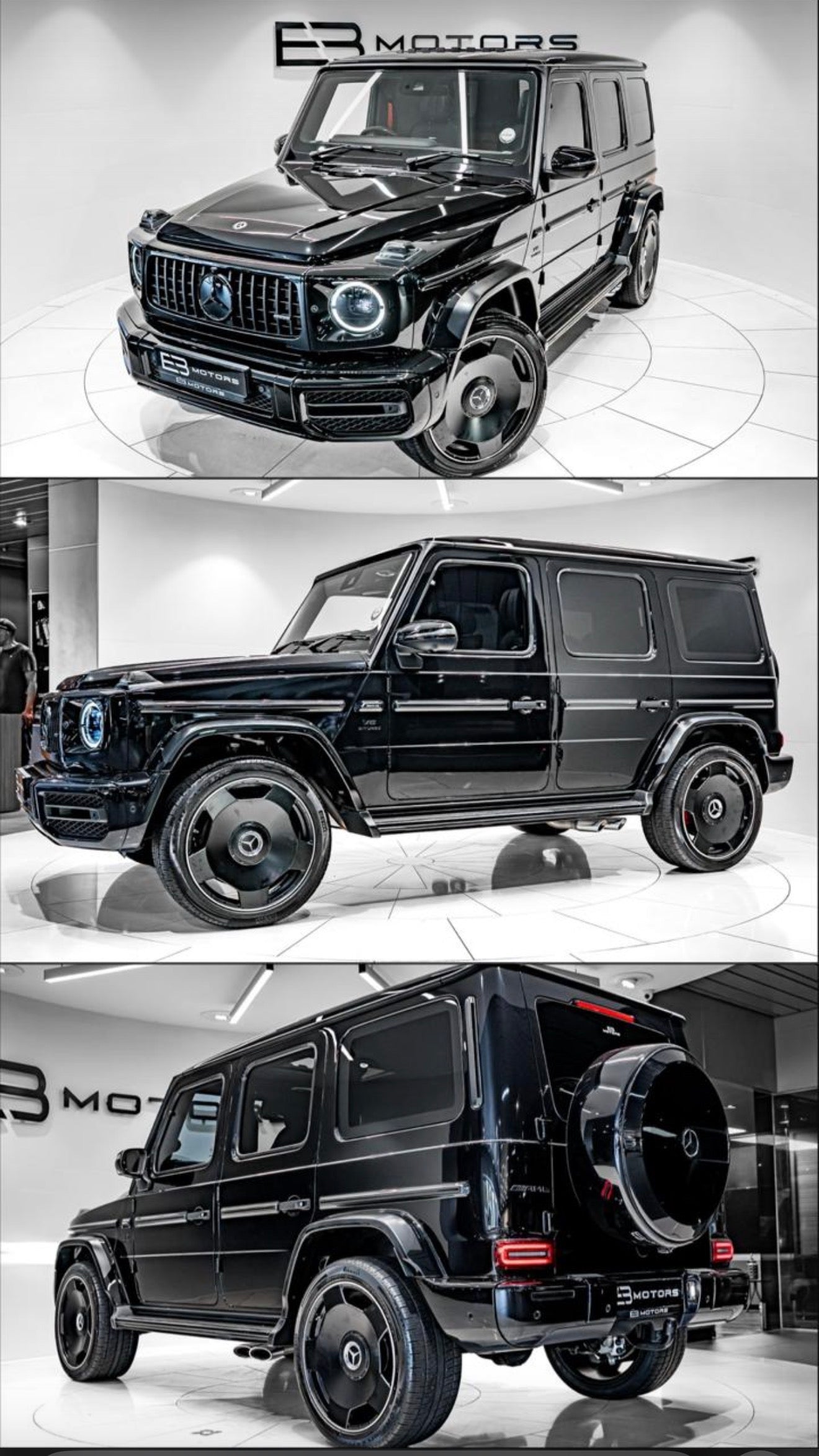 21" G-WAGON MB 5/130 MATT BLACK