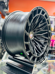 20” CONCAVO SERIES 319 MATT  BLACK BAKKIE RIMS 6/139 PCD