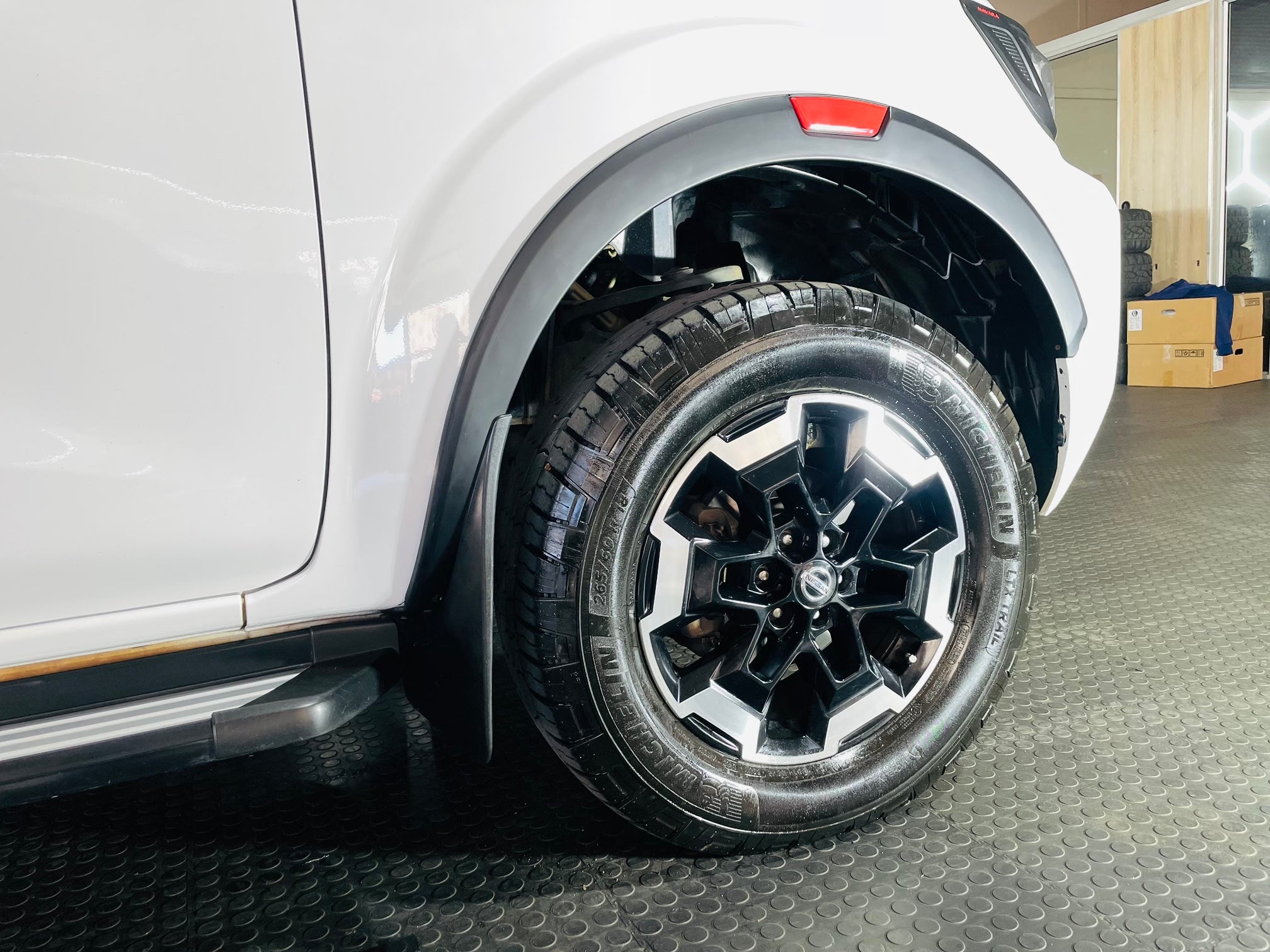 Nissan Navara PRO 4x Style 2021+ Fender Flares With Red Inserts