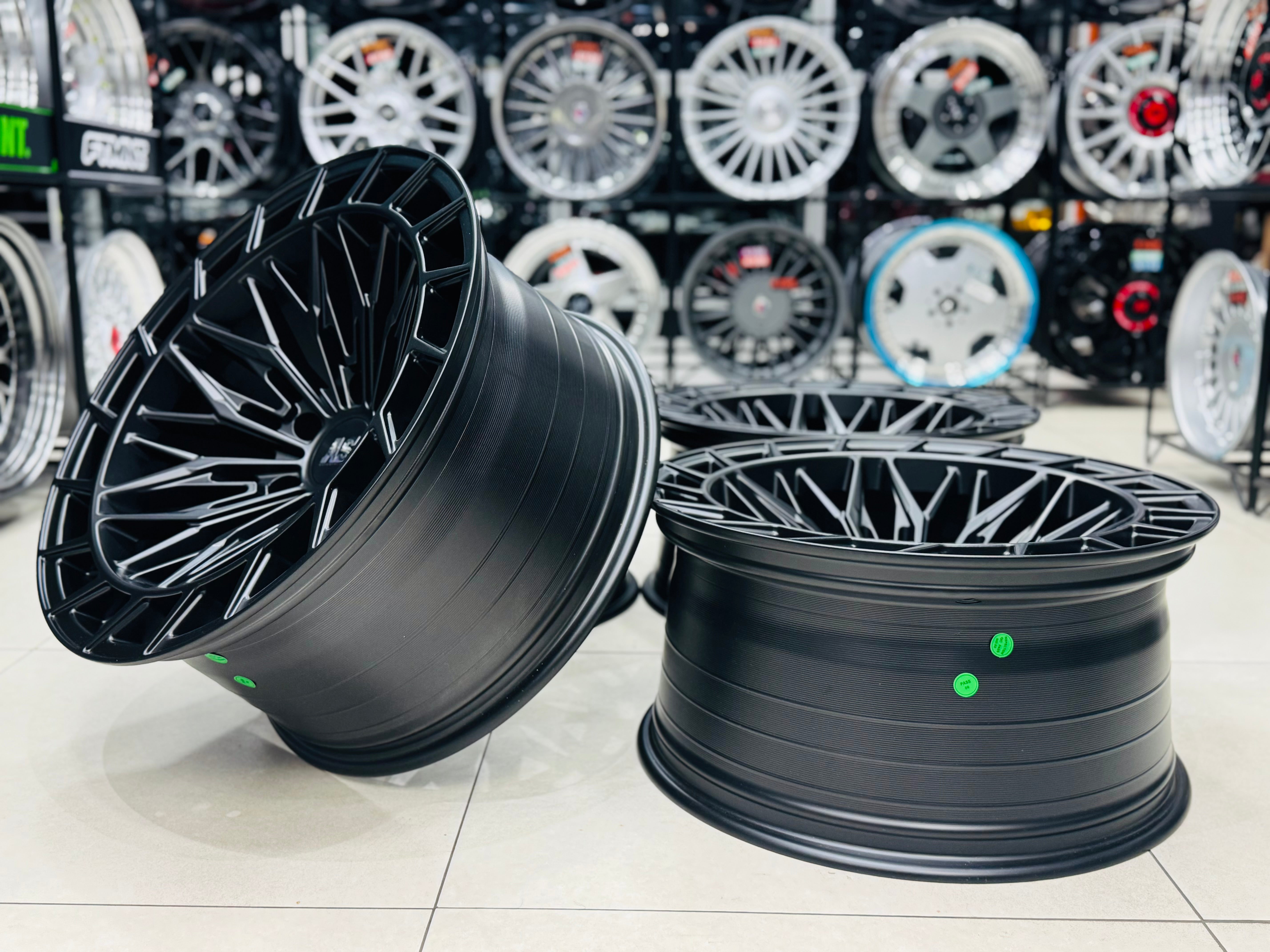 20” CONCAVO SERIES 319 MATT  BLACK BAKKIE RIMS 6/139 PCD - Autostyling Klerksdorp
