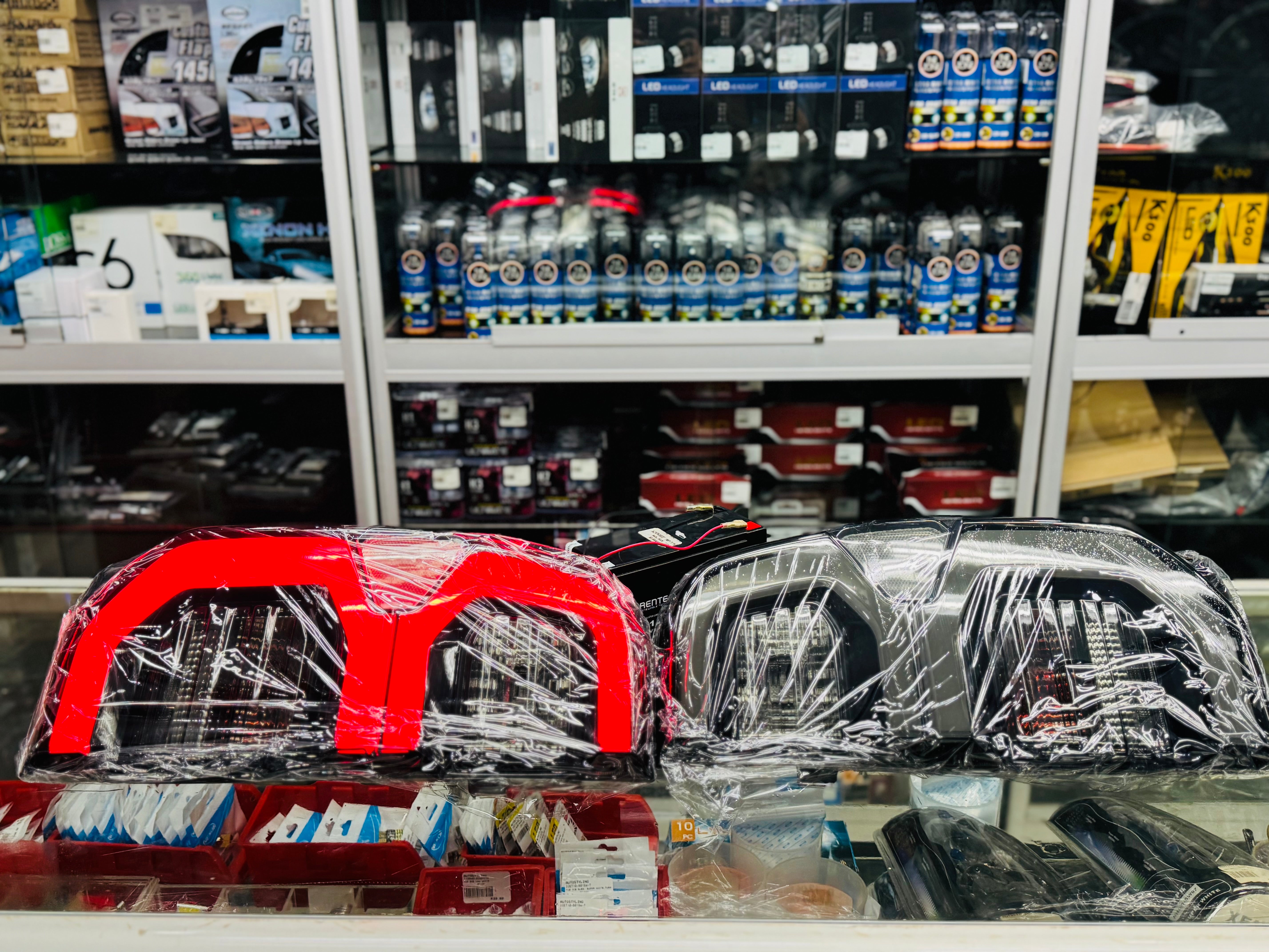 Toyota Hilux GD6 upgrade original  Vland Tail Lights With Dynamic Welcome Lighting FULL BLACK - Autostyling Klerksdorp
