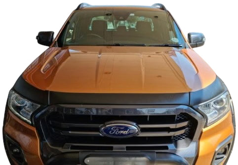 Bonnet guard Ford Ranger T7 stick on Matt black