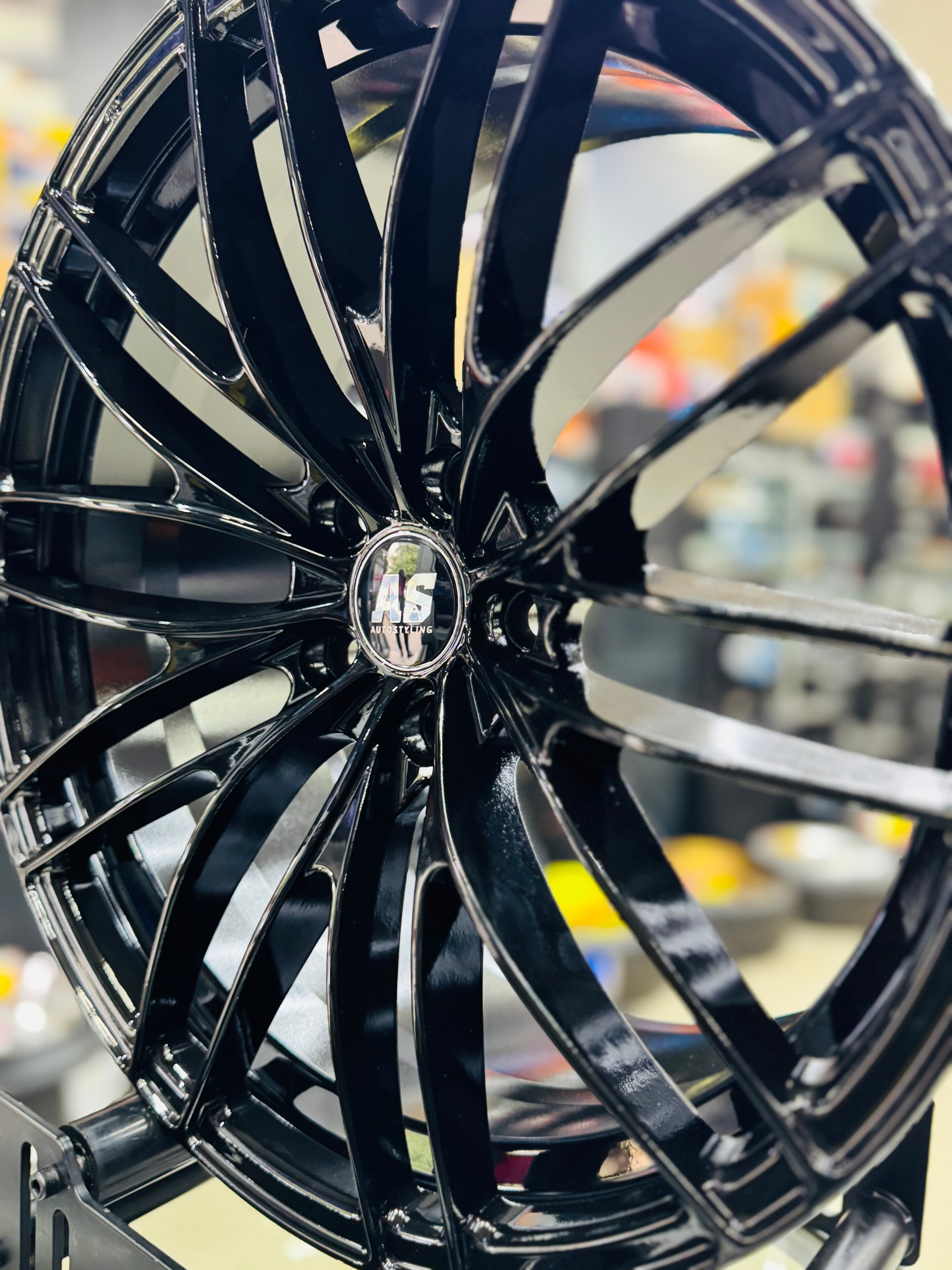 19” AS-K327 ( 5x112 ) gloss black - Autostyling Klerksdorp