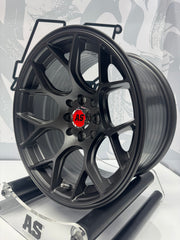 15” AS- 7553 4/100 4/114 gunmetal wheels