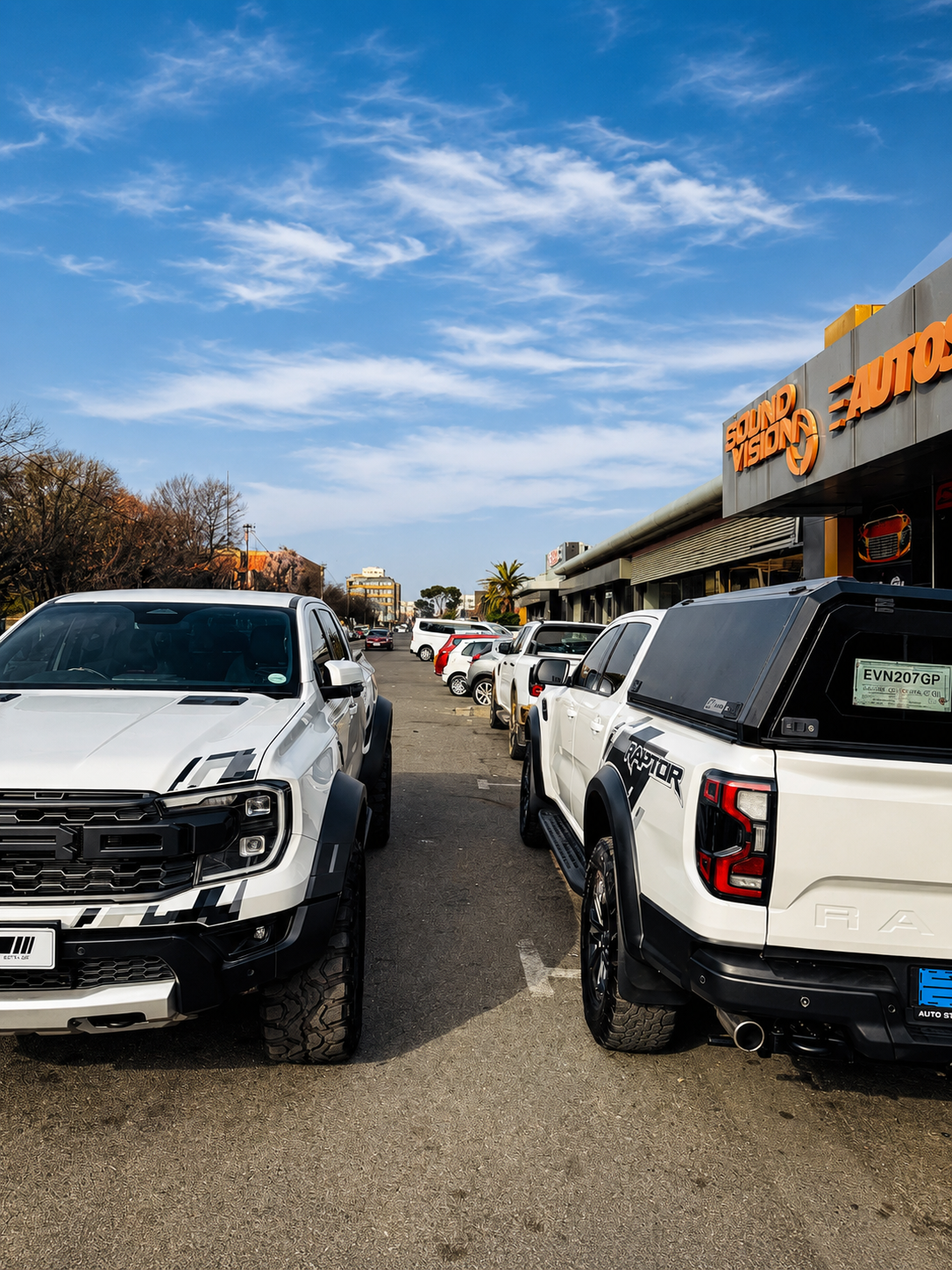 WIDE BODY  FENDER FLARE KIT (50mm wider ) - OE COLOR (2022+ FORD RANGER RAPTOR) NOW INSTOCK ‼️. - Autostyling Klerksdorp