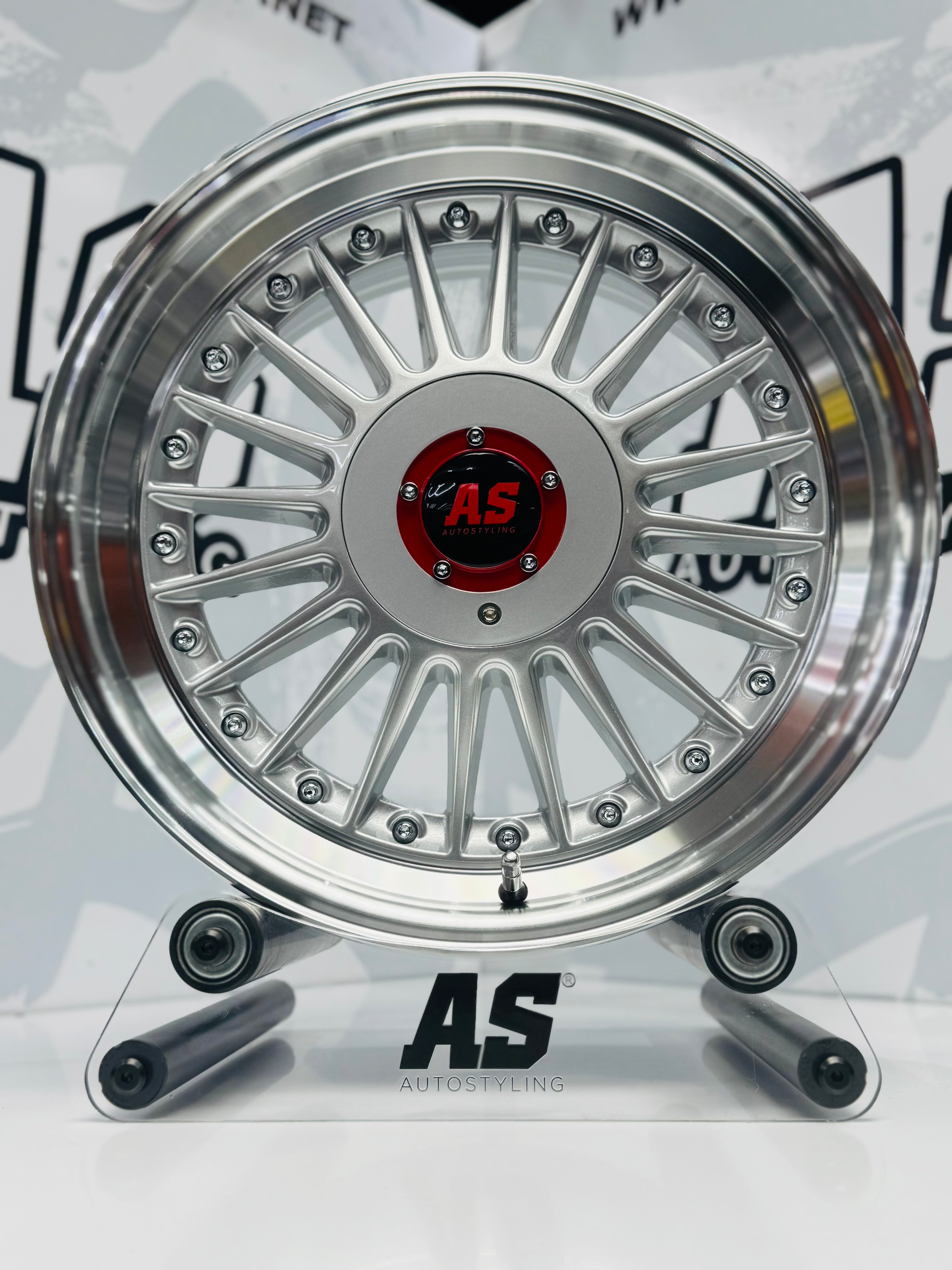 17'' AS-PINA SILVER 4/100 & 4/114MULTI PCD