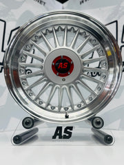 17'' AS-PINA SILVER 4/100 & 4/114MULTI PCD