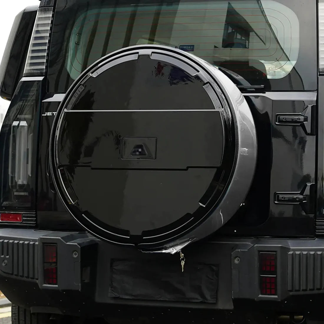 Jetour T2 (25-On) adventure Edition Stainless Steel Spare Wheel Cover - Autostyling Klerksdorp