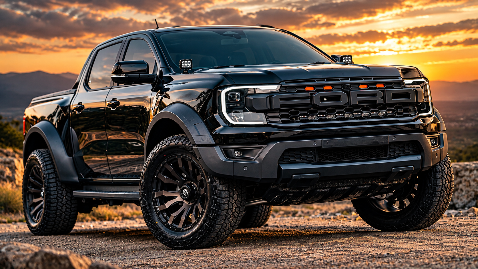 A-GRADE PREMIUM RAPTOR WIDE BODY  KIT (50mm wider ) - OE COLOR (2022+ FORD RANGER RAPTOR) - Autostyling Klerksdorp