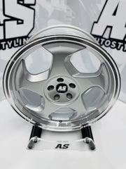 17” AS- THROWING STARS  5/100 SILVER RIMS