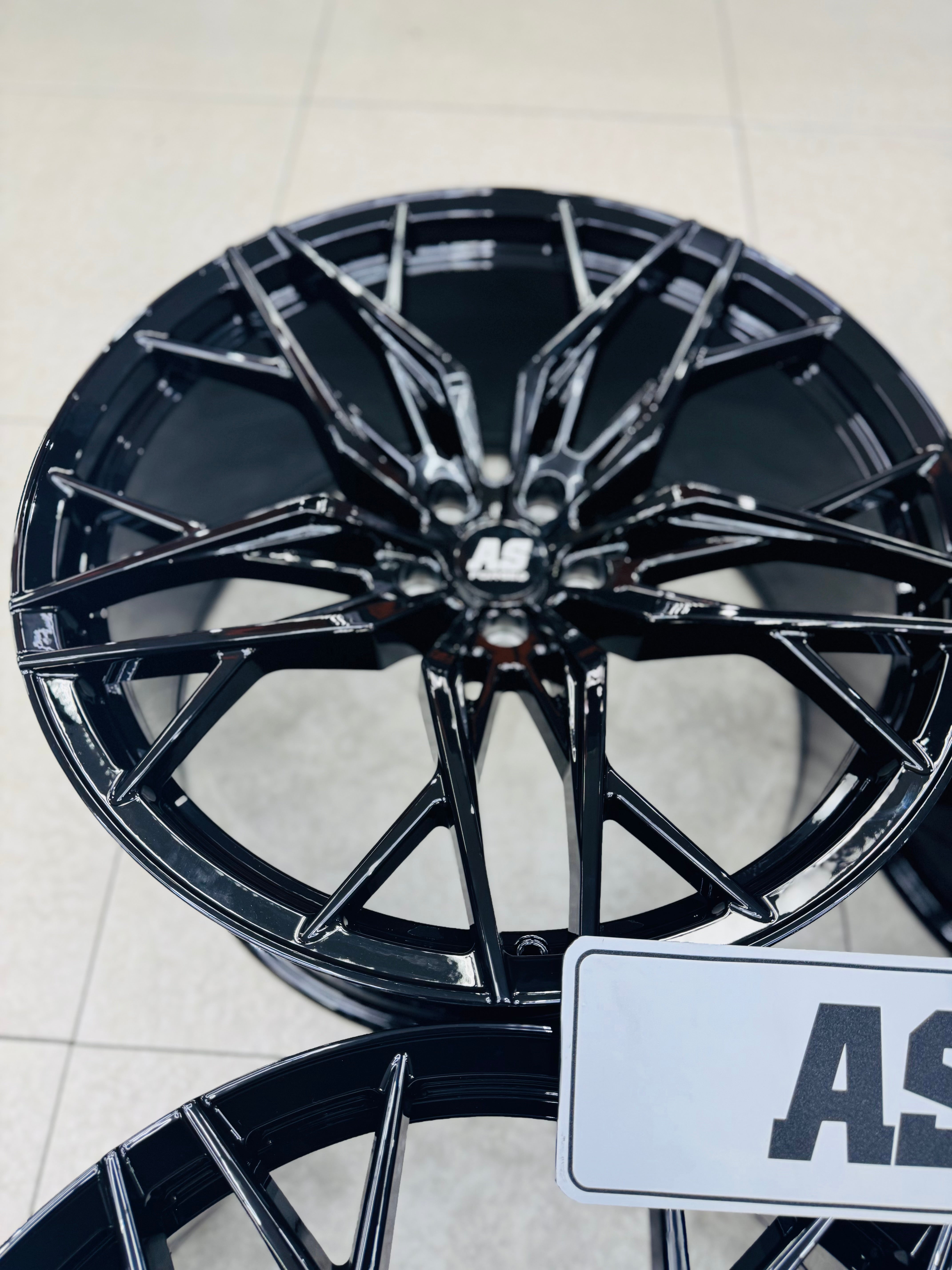 22”  AS-035 FORGED BMW  X5 RIMS 5/120 GLOSS BLACK - Autostyling Klerksdorp
