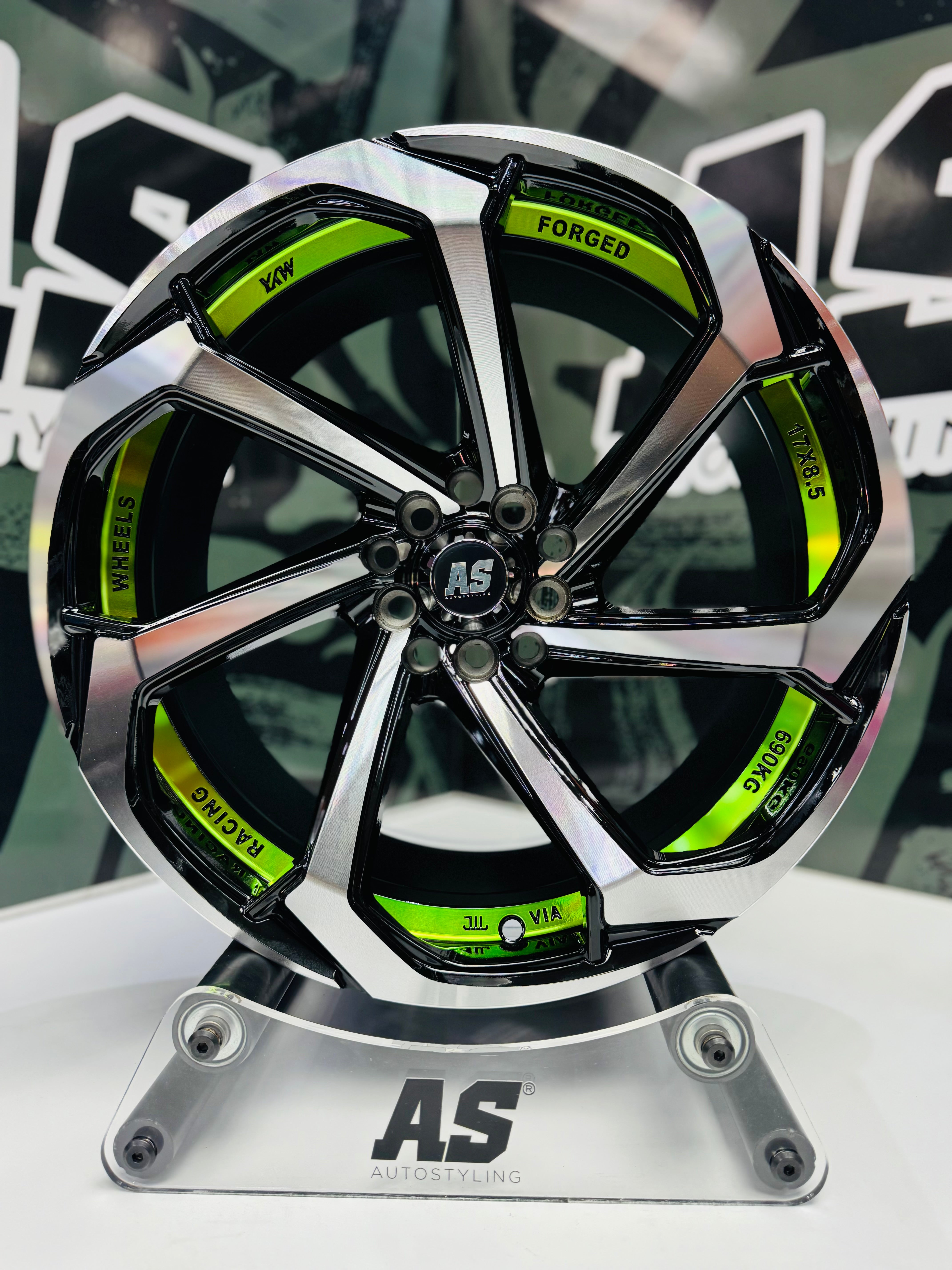 17” YKW 7038 4x100 or 4x114 & 5x100 or 5x114 rims - Autostyling Klerksdorp