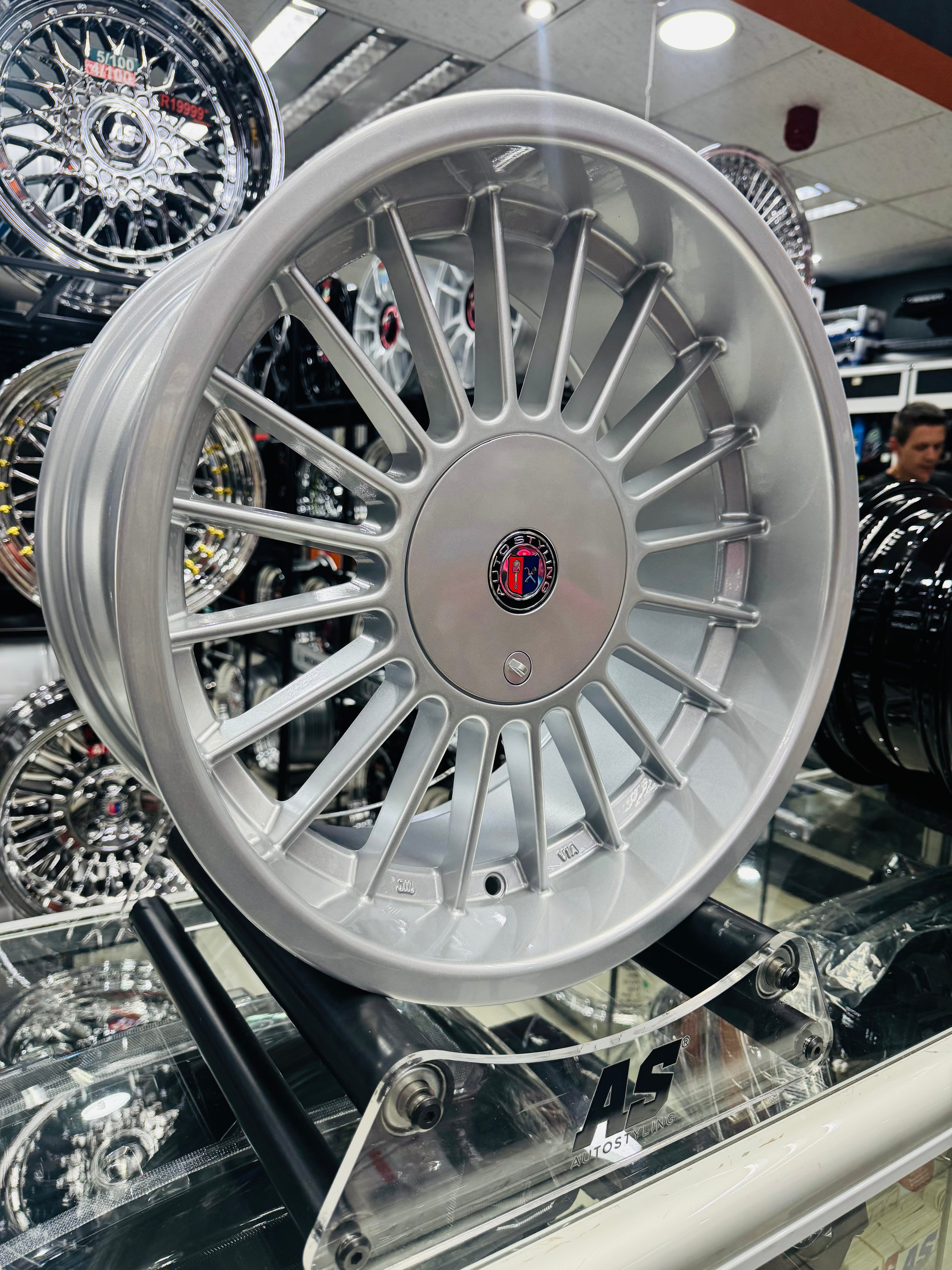 17” AS- ALPINA CLASSIC DEEP DISH RIMS