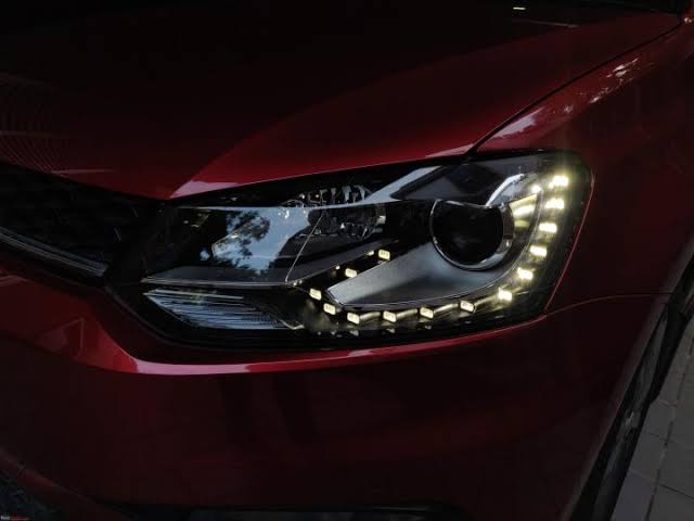 VW POLO 6 GTI LED HEADLIGHT( HALOGEN )