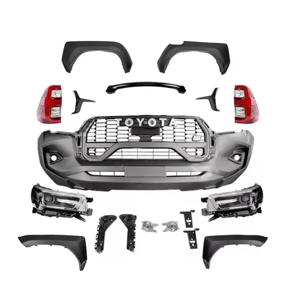 Toyota Hilux (15-20) GR Sport Style Conversion Body Kit Including Headlights & Taillights - Autostyling Klerksdorp