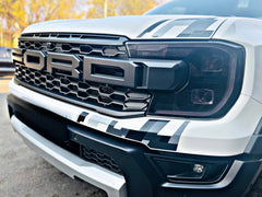 Ford Ranger NEX GEN 2023+  T9 HIGH SPEC HEADLIGHT PRECUT FILM SMOKED