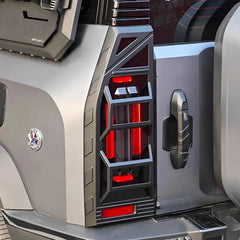 Jetour T2 Tail Light Trim Cover Pair Gloss Black - Autostyling Klerksdorp
