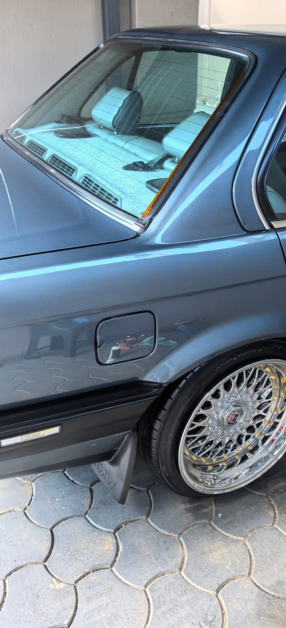 17” AS® Mesh chrome 4x100 & 5x100 10j rear GOLD STUDS