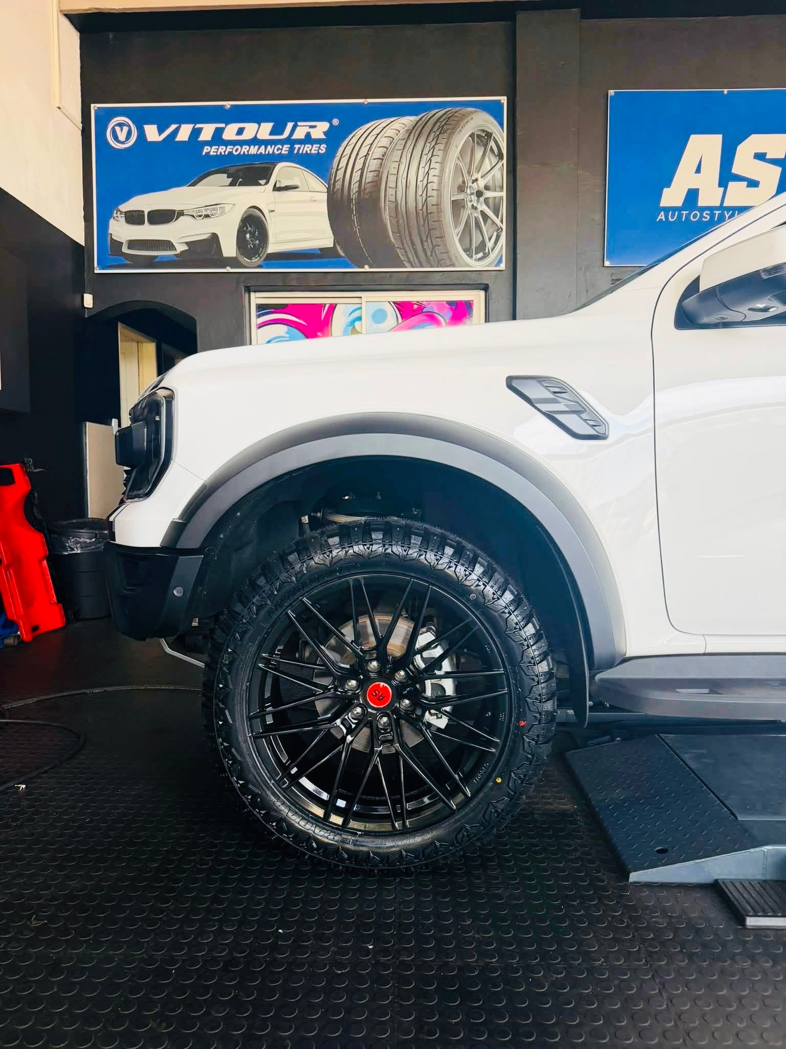22”  AS-FORGED FW81951  6/139 BAKKIE WHEELS GLOSS BLACK ( FOR FORD & AMAROK NEXT GEN  )