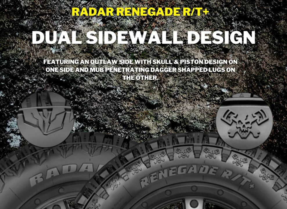 20” 33x12.5 RADAR RENEGADE RT+ TYRE