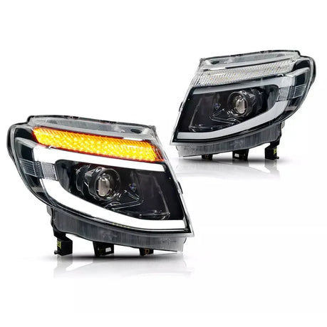 SUITABLE TO FIT - RANGER T6 (12-15) DRL LED PROJECTOR UPGRADE HEADLIGHTS - Autostyling Klerksdorp