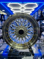 17” BB5 SILVER 4x100 & 4x108 narrow wides