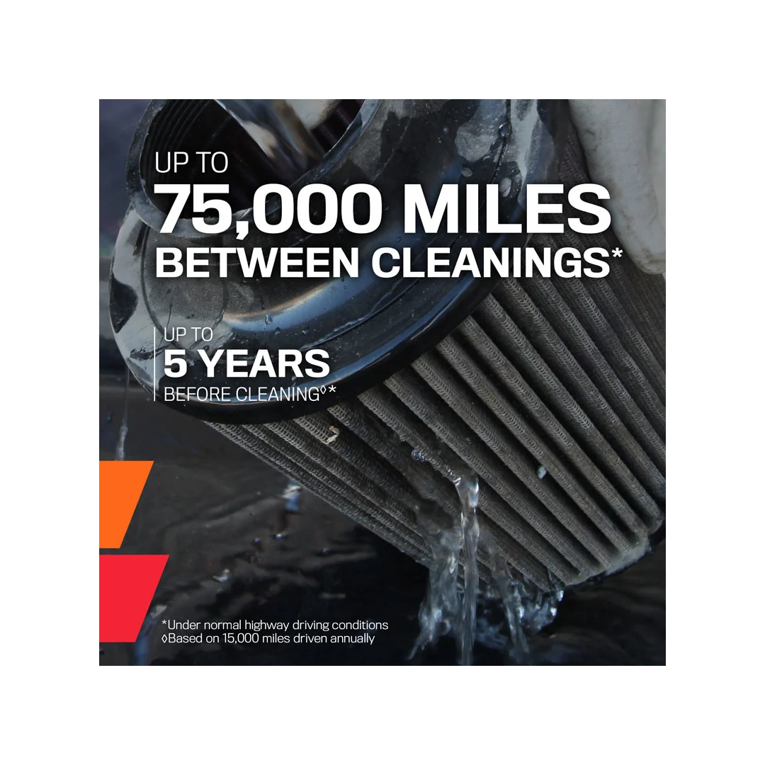 ORIGINAL  K&N RG-1002 240mm high Performance Cone Air Filter (76mm/90mm/100mm)