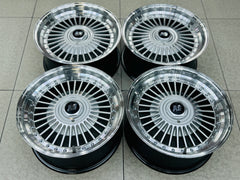 17” AS-EMITZ 4x100 4x108 SILVER 8j