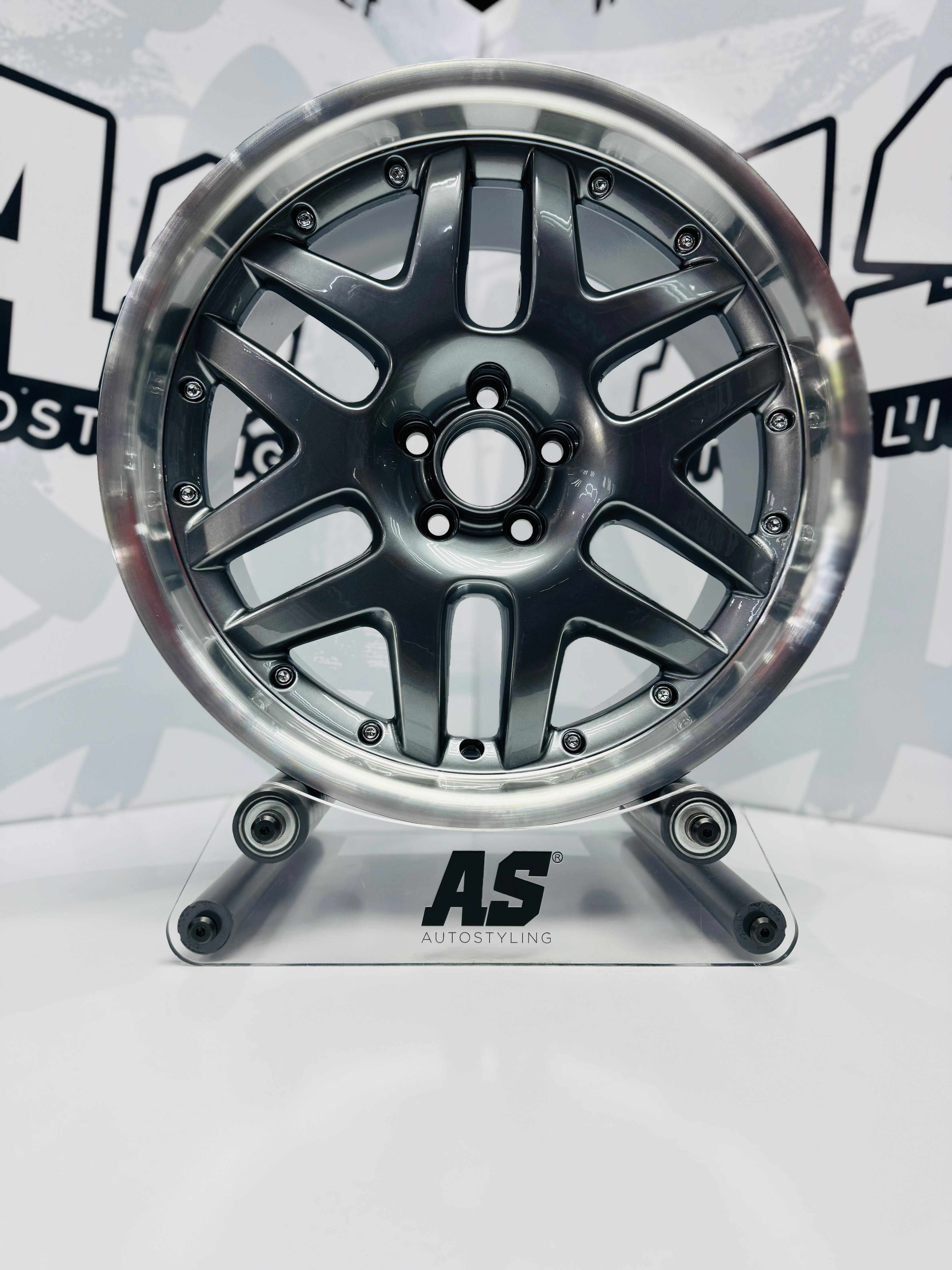 17" AS- TDI SAN MARINO REPS 5/100 GUNMETAL WHEELS
