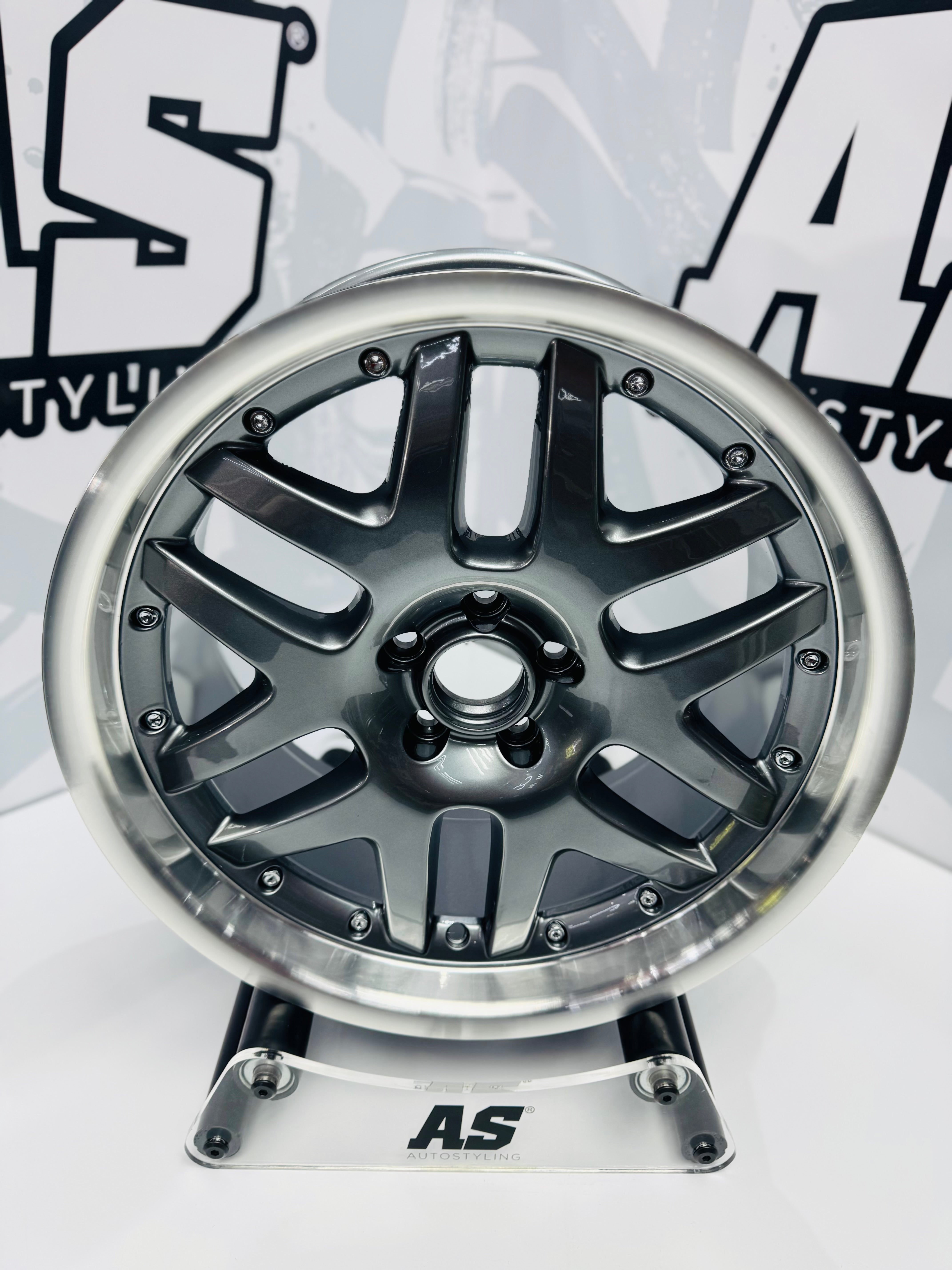 17" AS- TDI SAN MARINO REPS 5/100 GUNMETAL WHEELS