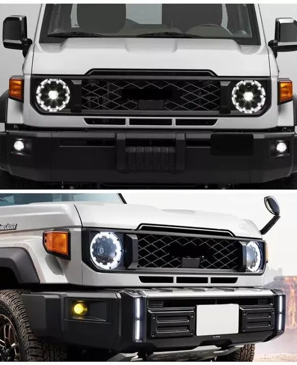 Toyota Land Cruiser 79 Series 2024 LED Aussie style Replacement Headlights