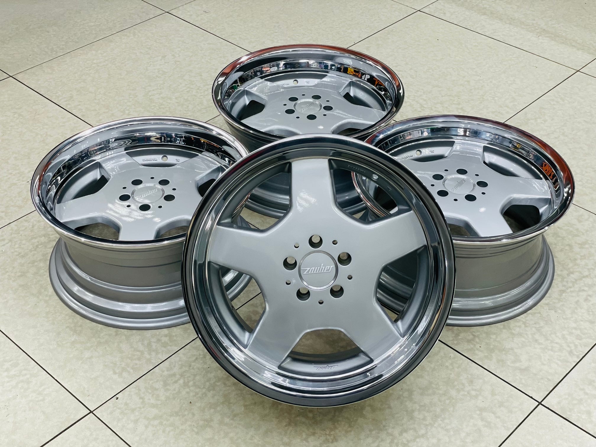 17” ORIGINAL  ZAUBER MONOBLOCK  WHEELS 5/100