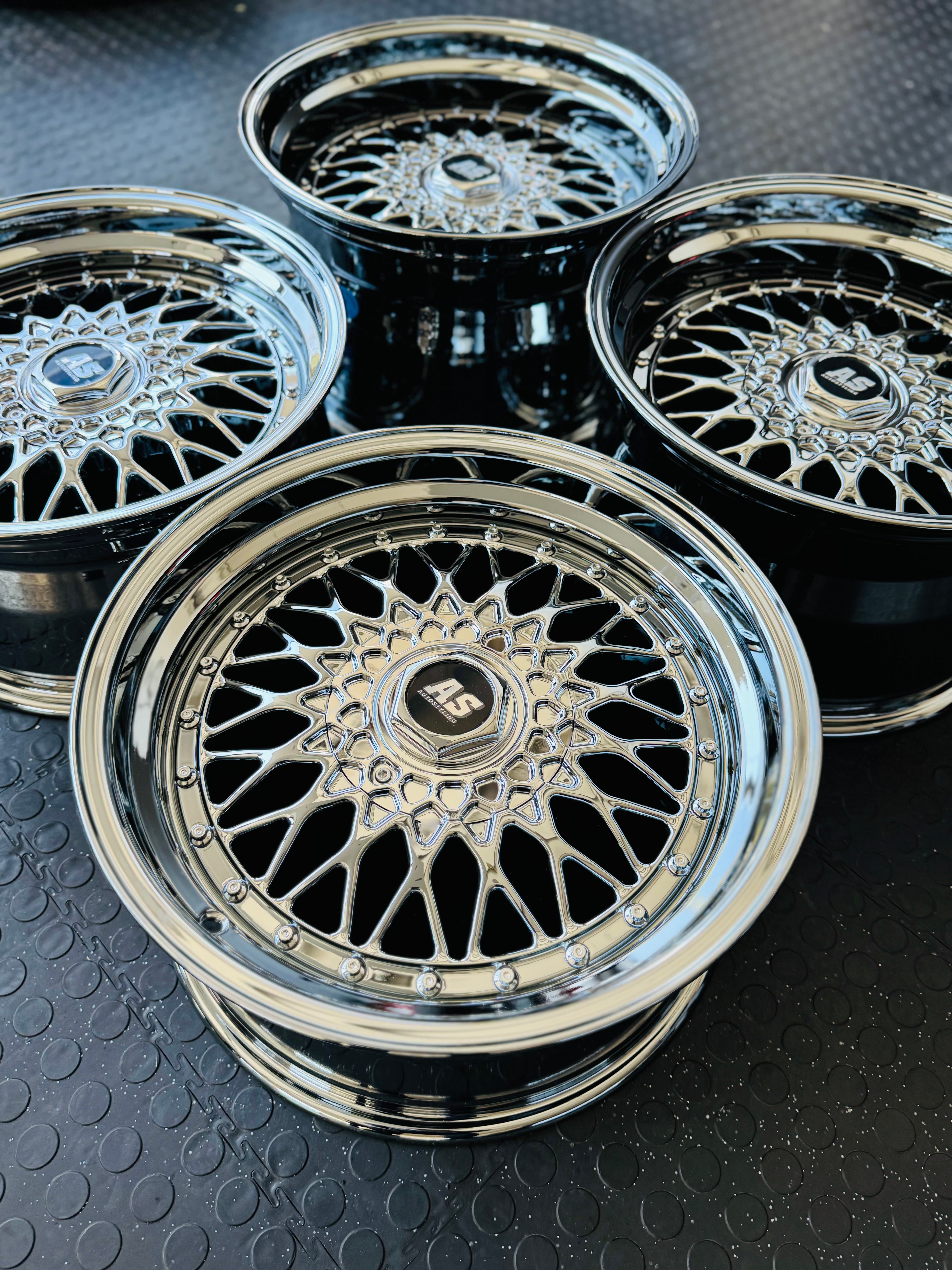 17” BBS chrome  4x100 & 5x100 8.5j/ 10j - Autostyling Klerksdorp