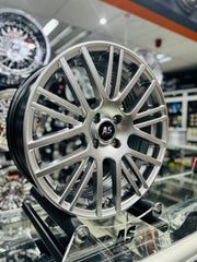 17" AS- VDUB EXOR  REPS 4/100 SILVER WHEELS