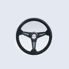 GENUINE LEATHER STEERING WHEEL 330mm GENUINE LEATHER