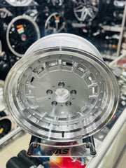 17” AS- BENZ CAPS 5/112  SILVER RIMS