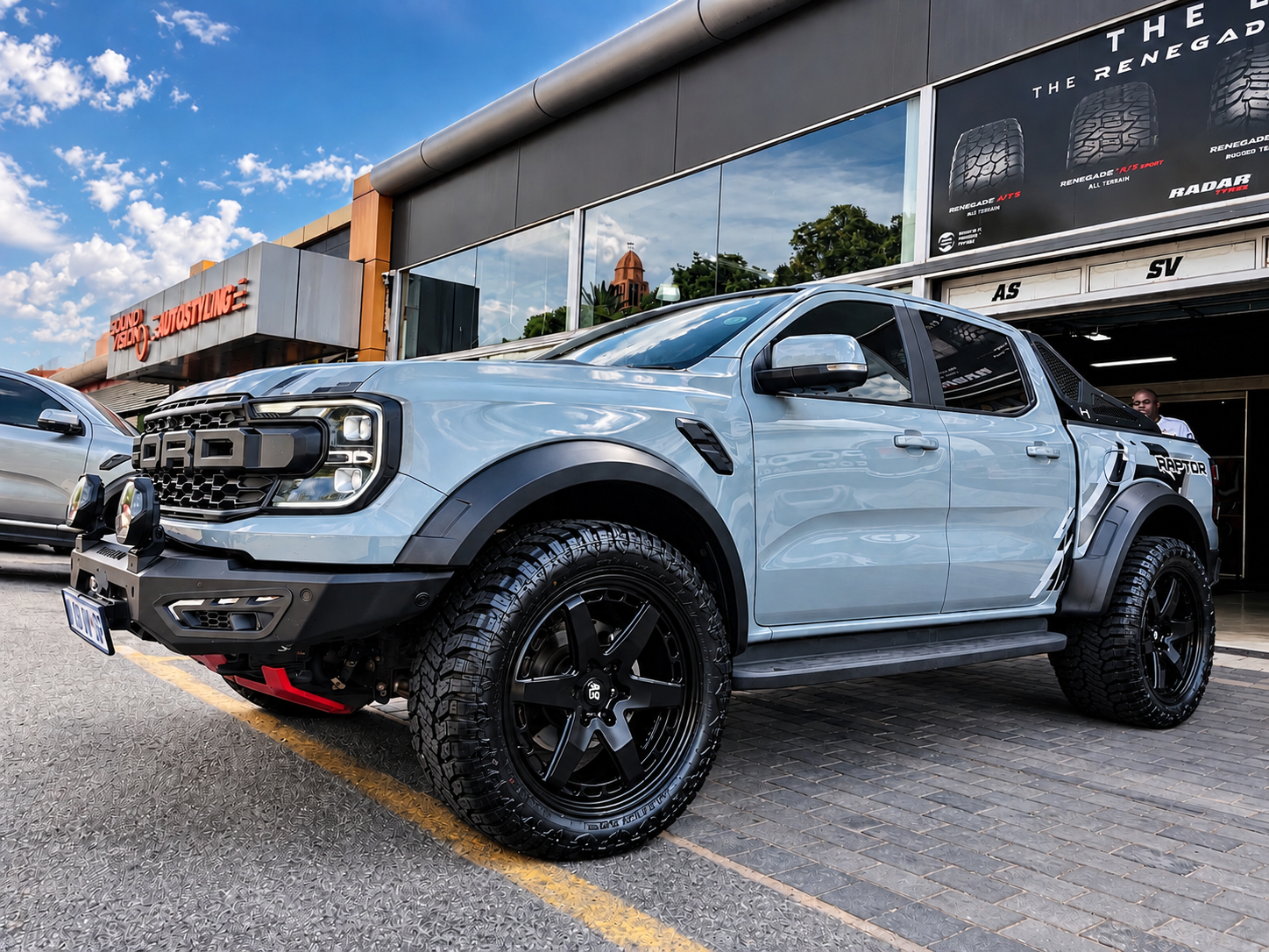 A-GRADE PREMIUM RAPTOR WIDE BODY  KIT (50mm wider ) - OE COLOR (2022+ FORD RANGER RAPTOR) - Autostyling Klerksdorp