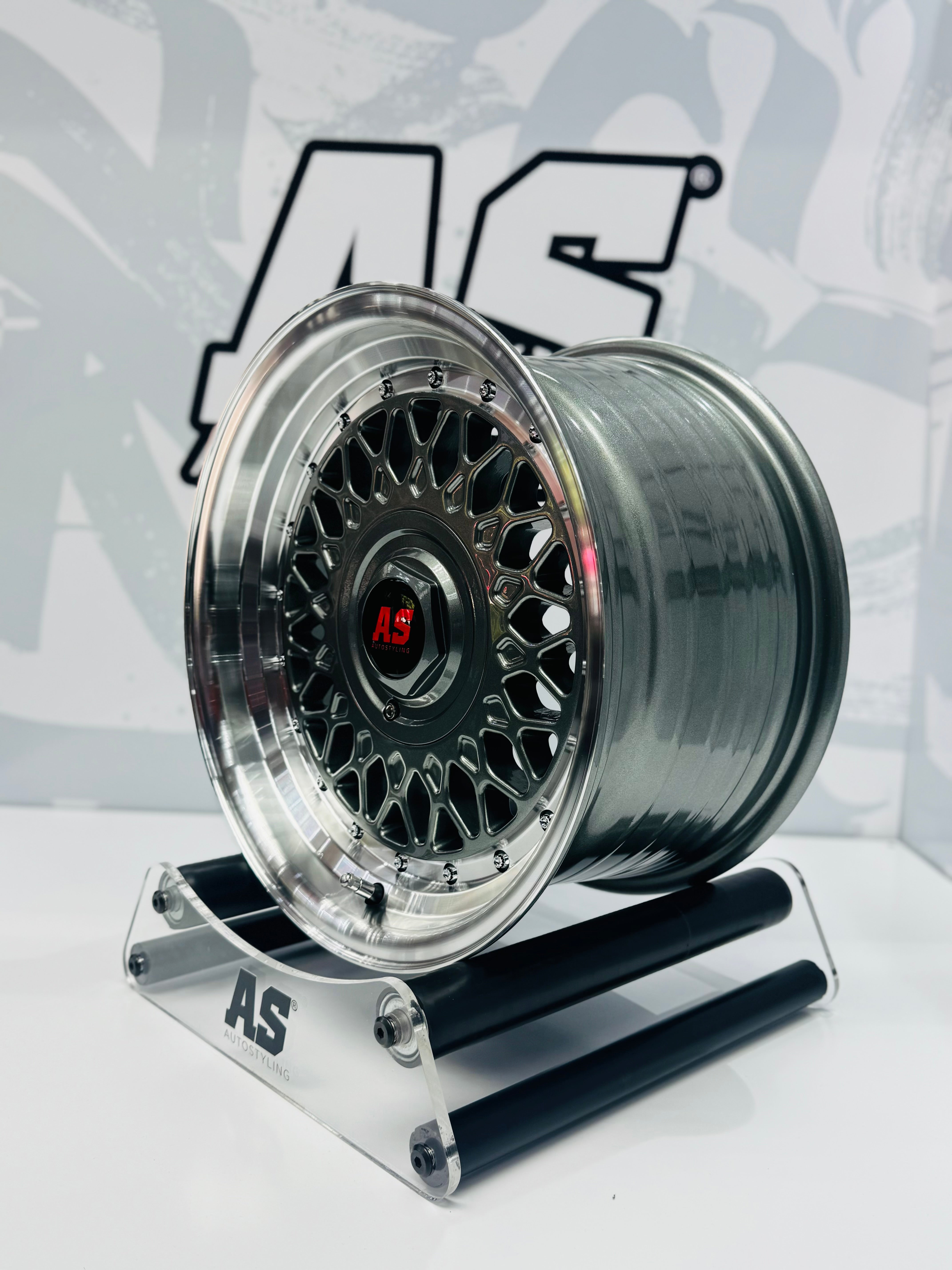 15” AS-PMESH 4x100 & 4x114 gunmetal