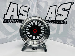 15” M7500  4/100 4/114 BLACK