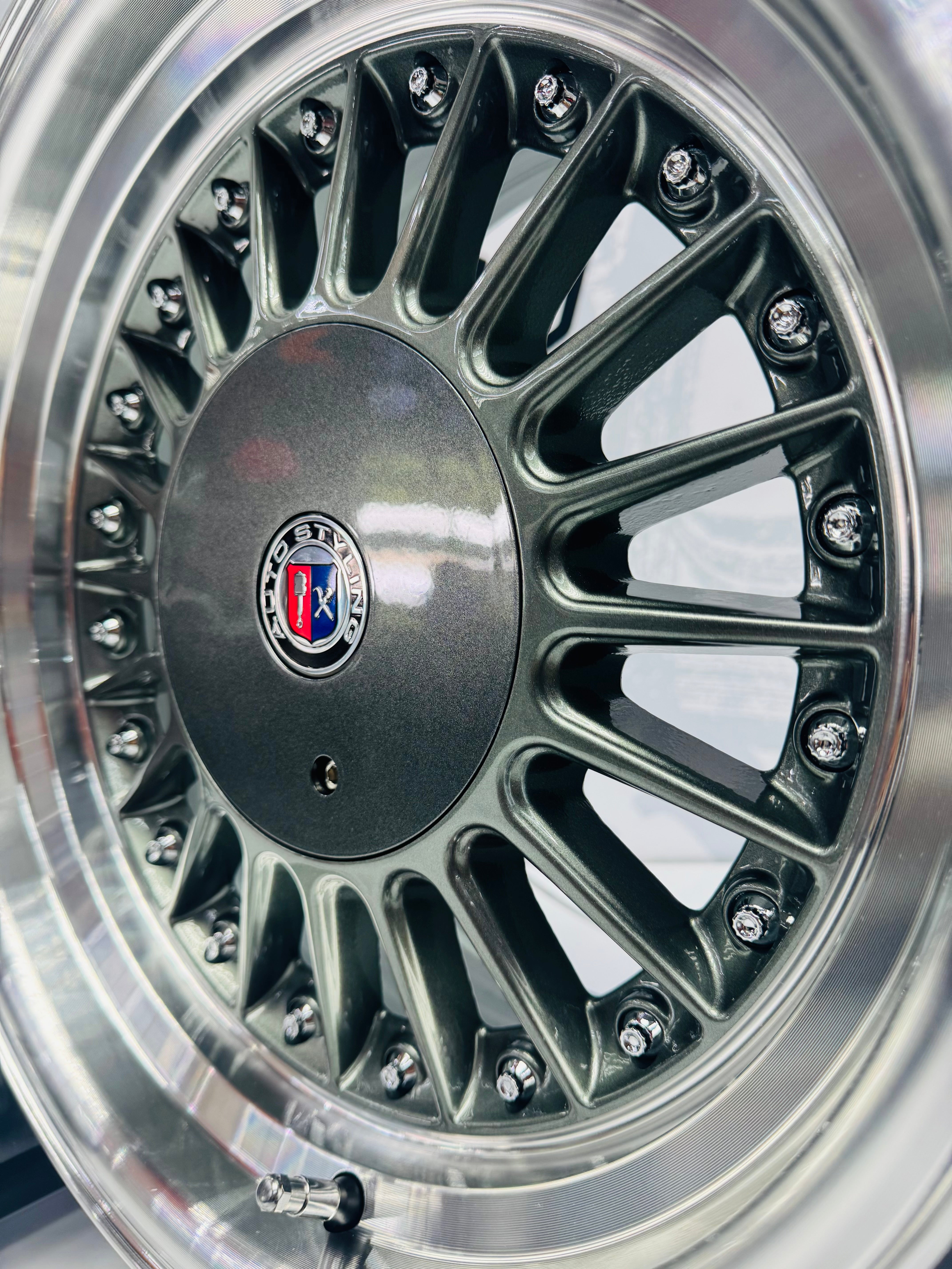 15” AS- 7626 ALPINA 5/100 & 5/114 wheels grey