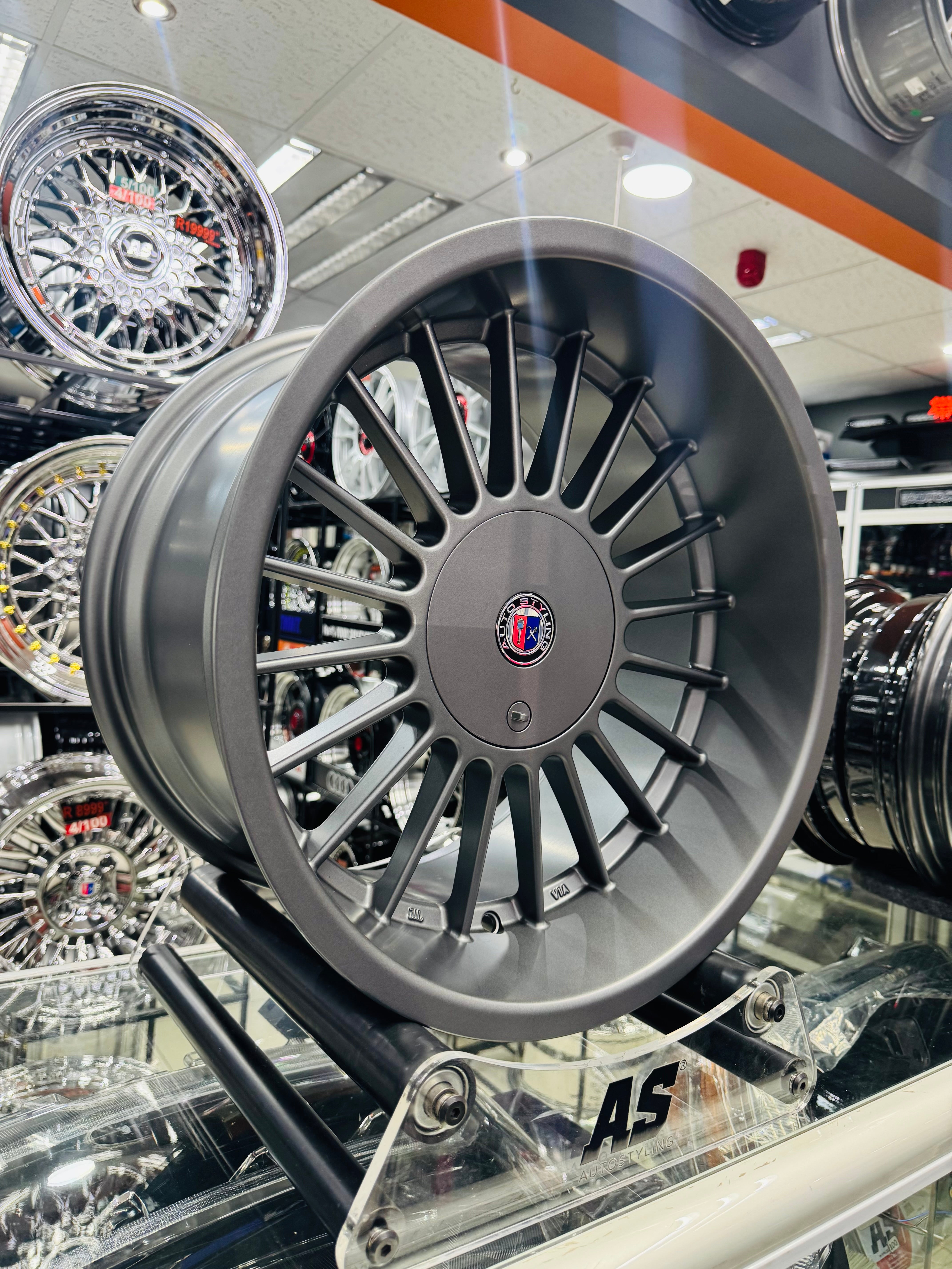 17” AS- ALPINA CLASSIC DEEP DISH RIMS