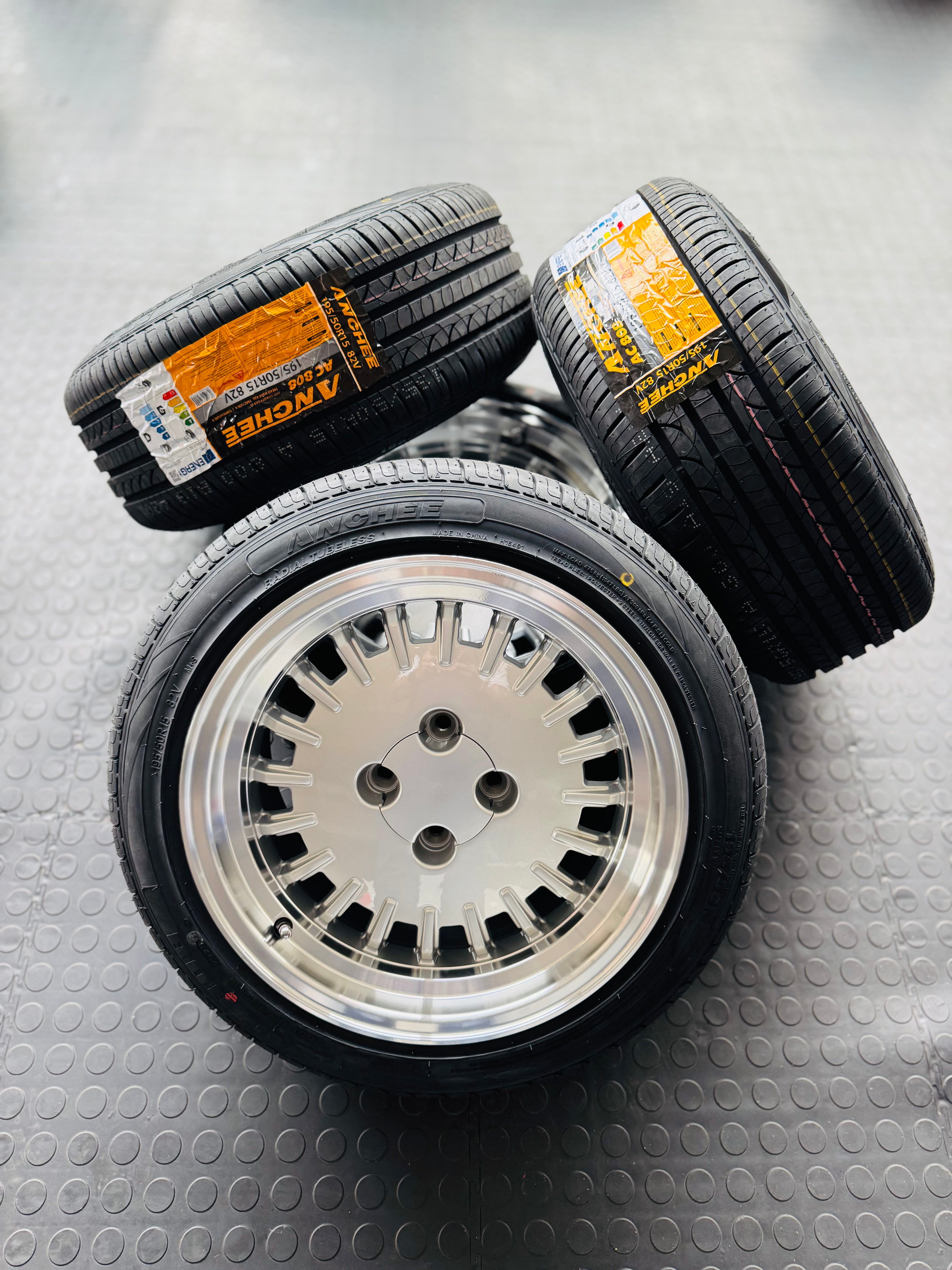 15” AS-CRESSIDA 4/100 DISHED SILVER