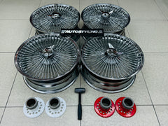 20” AS - 1000 SPOKE WIRE WHEEL FITS ALL CARS – Autostyling Klerksdorp