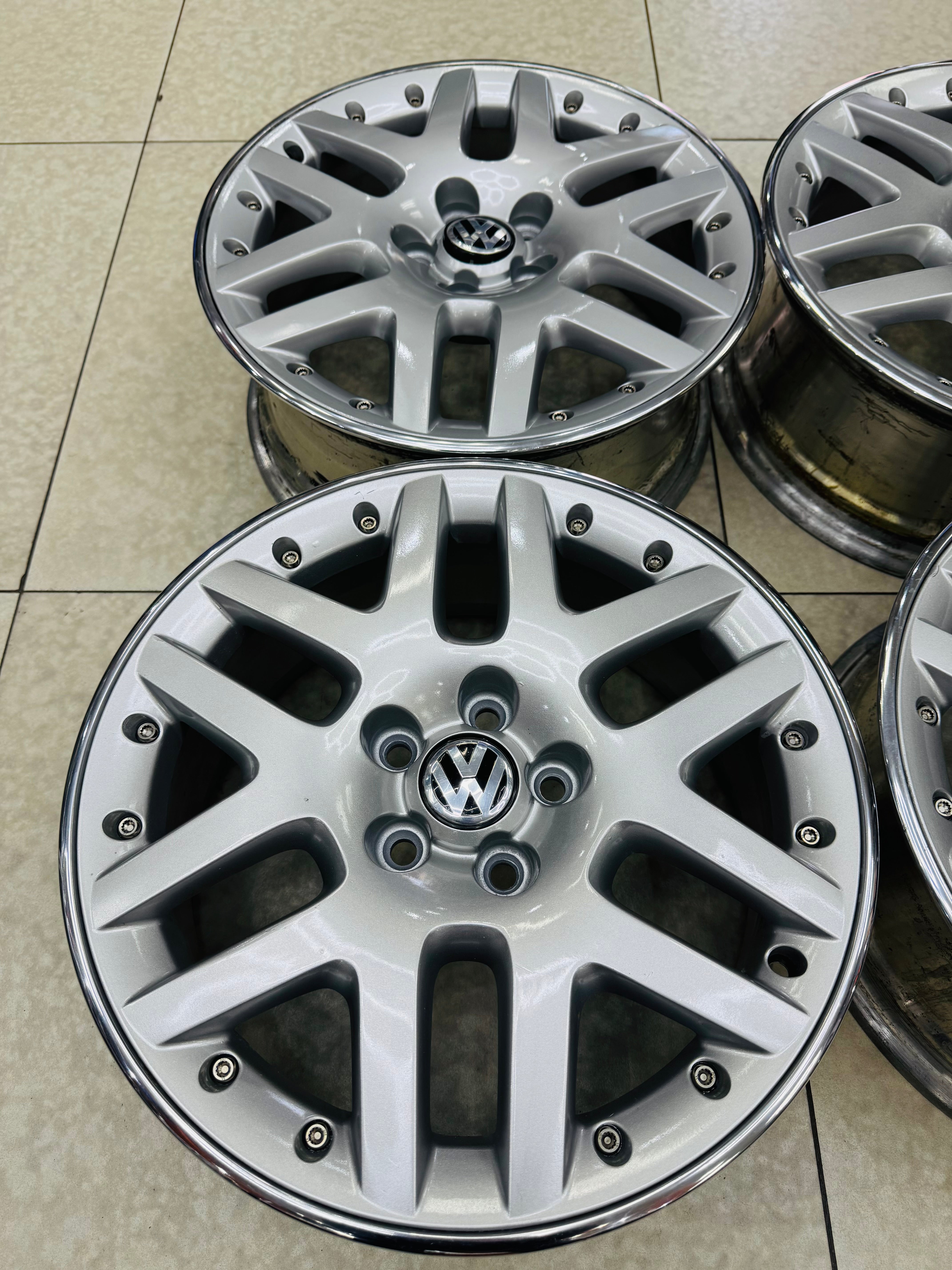 16” OEM POLO  TDI BBS SPLIT  USED RIMS MADE BY BBS