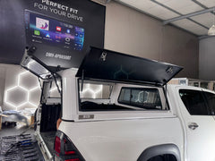 RLD TOYOTA HILUX 2016+ WHITE STEEL CANOPY 3months old