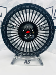 20″ 5/112 Velvet Black Alloy Wheels