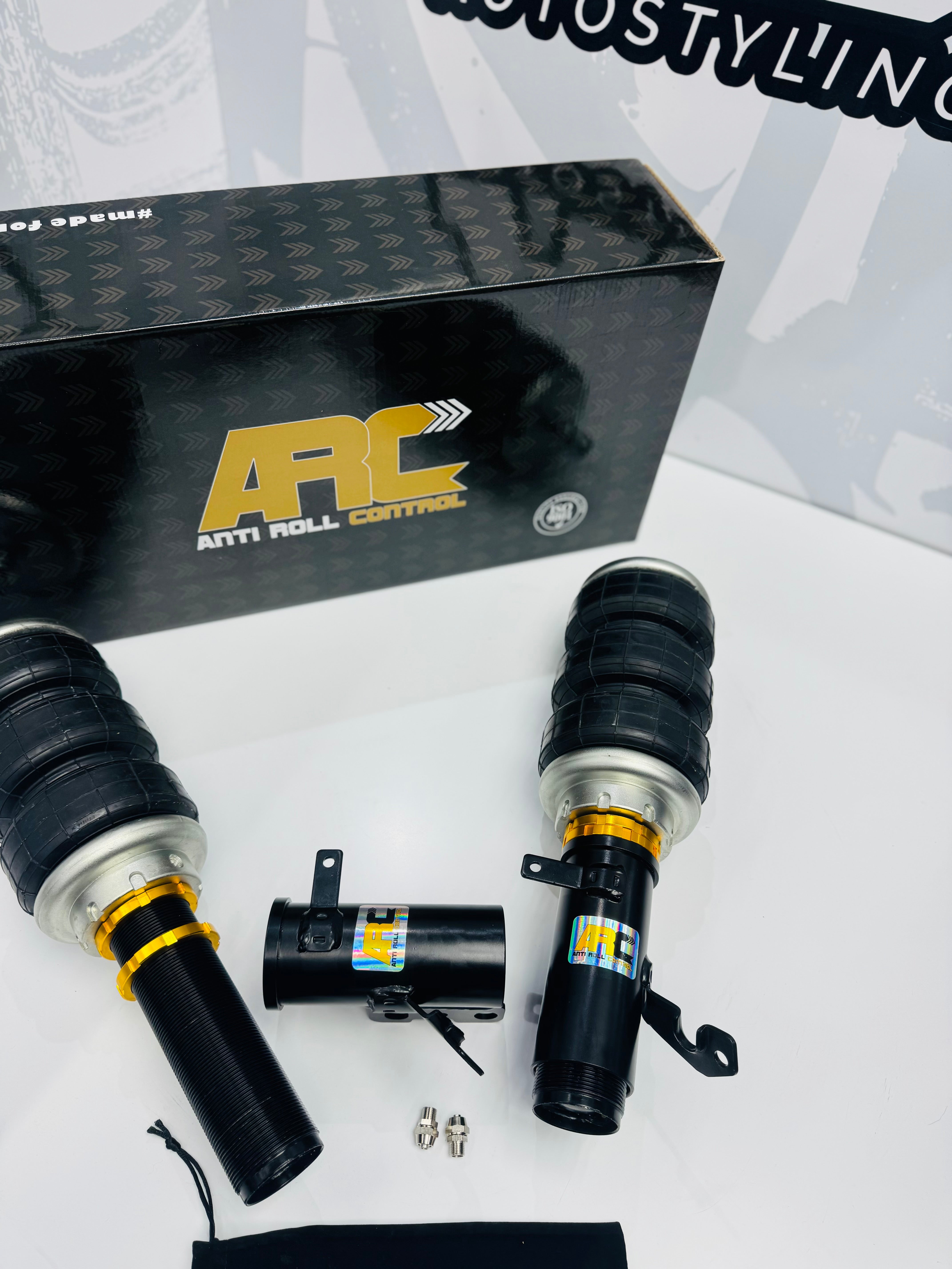 TOYOTA E9/10 ARC  AIR SUSPENSION STRUTS FRONTS HEIGHT ADJUSTABLE