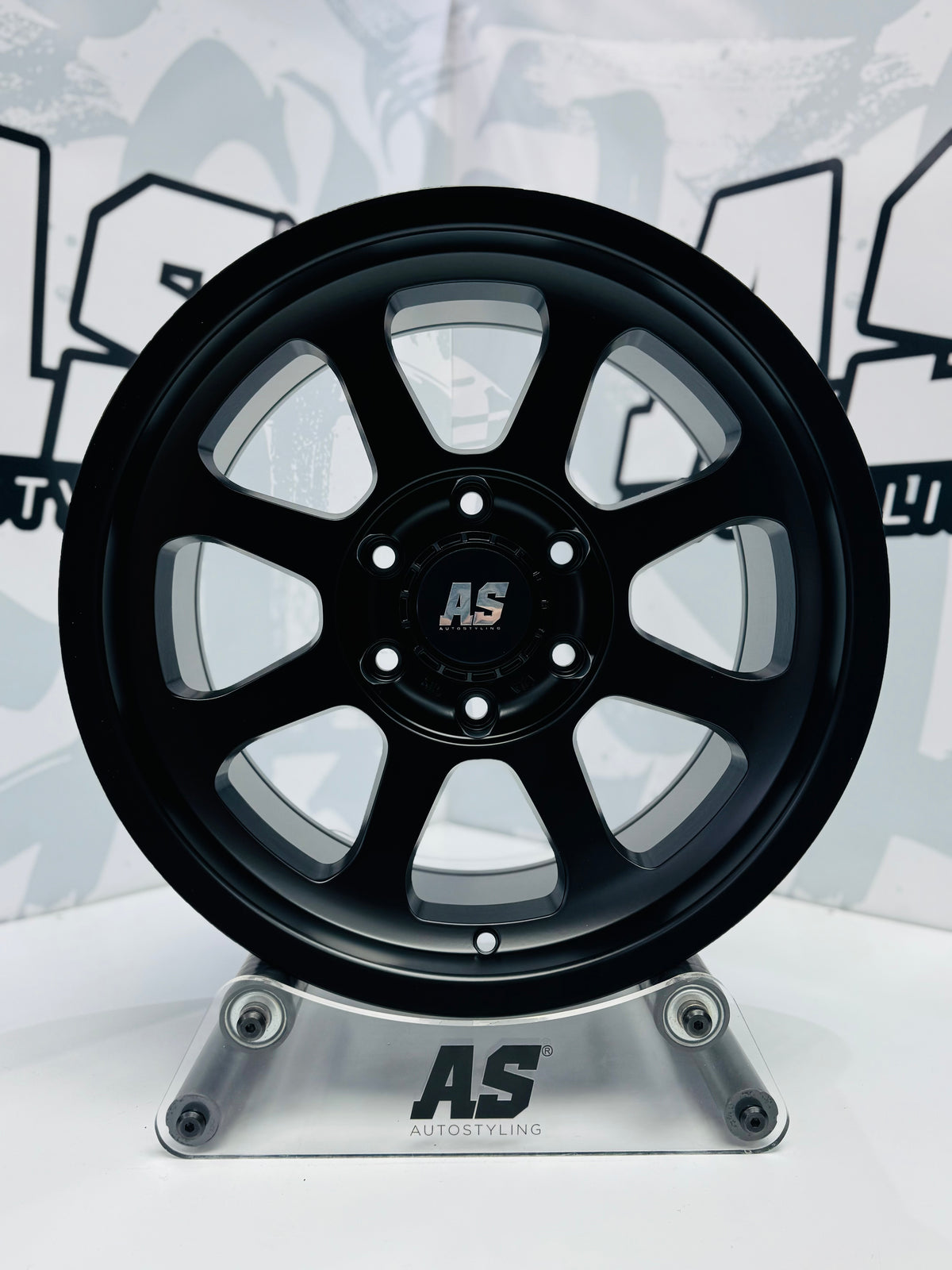 17” AS-XPF020 4x4 rims  6/139 PCD  MATT BLACK